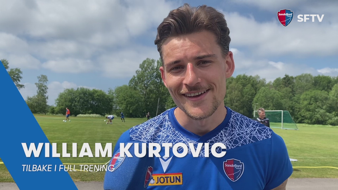 William Kurtovic er endelig tilbake i full trening.mp4